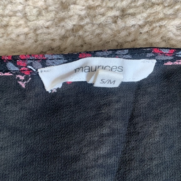 3/$12 - Maurice’s Floral Kimono - Picture 2 of 4